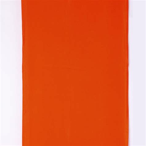 Buy Orange Colour Natural Crepe Digital Plain Dyed Fabric – FAB VOGUE ...