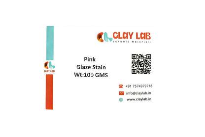 Pink Glaze Stain – Clay Lab