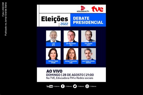 Debate da TV Band é retransmitido pela TVE Bahia; Candidatos a ...