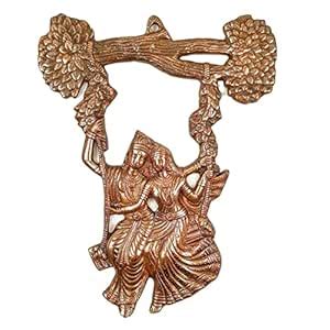 Apka Mart The Online Shop Radha Krishna Sitting On The Swing Wall ...