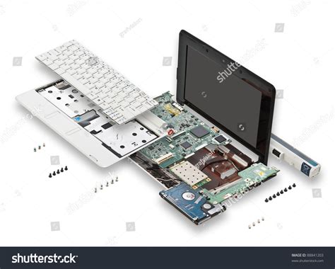 3D Exploded View of Computer CPU 的图像结果