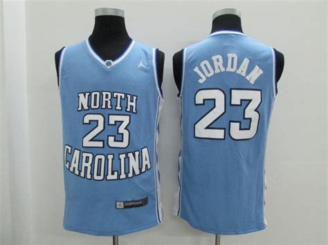 Michael Jordan #23 North Carolina Tar Heels Blue Basketball Jersey