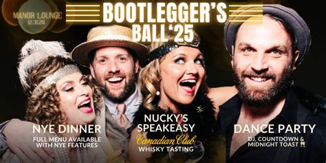 Bootleggers Ball 25, Manor Lounge, Ottawa, 31 December to 1 January ...