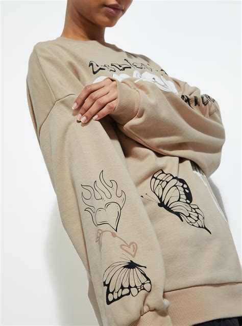 Buy URB_N Women Graphic Printed Sweatshirt Online at just Rs. 999.0 ...