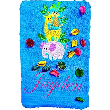 TurtleLittle, Cotton, Baby Mickey and Minnie Personalised Kids Bath ...