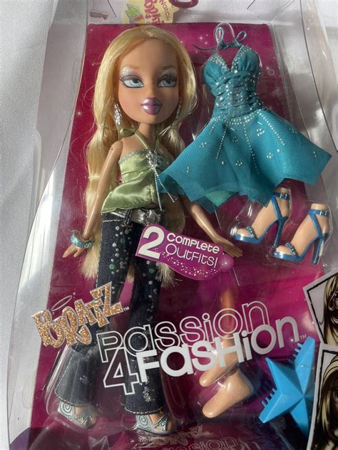 Buy BRATZ Chloe Passion-4-Fashion Collectible Doll in Box- Teal Dress ...