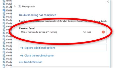 Image result for Audio Service Not Running Windows 10