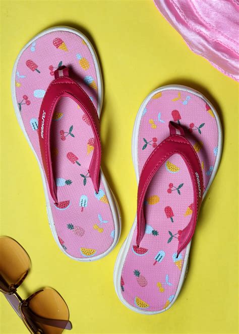 Get Quirky Printed Base Detail V-Strapped Flip-Flops at ₹ 999 | LBB Shop