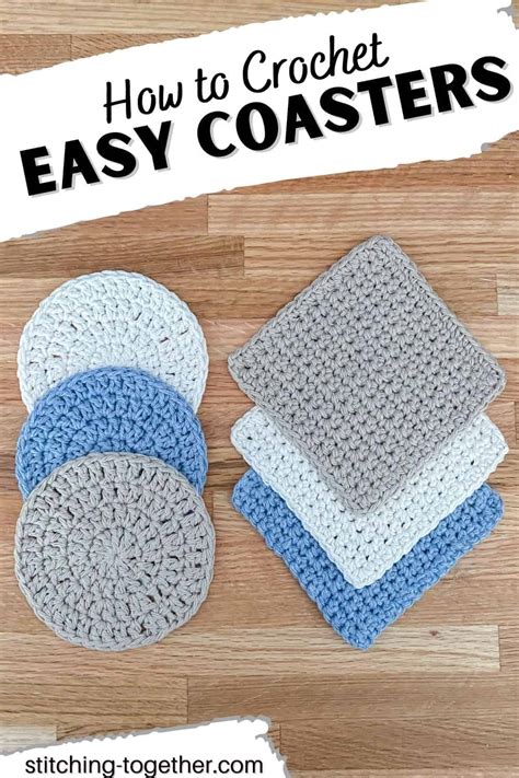 Crochet Coaster Tutorial 的图像结果