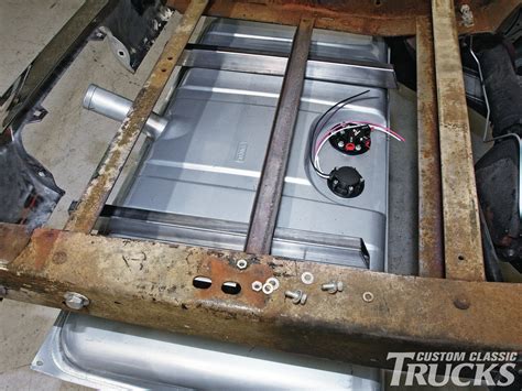 Image result for Chevy C10 Gas Tank Relocation