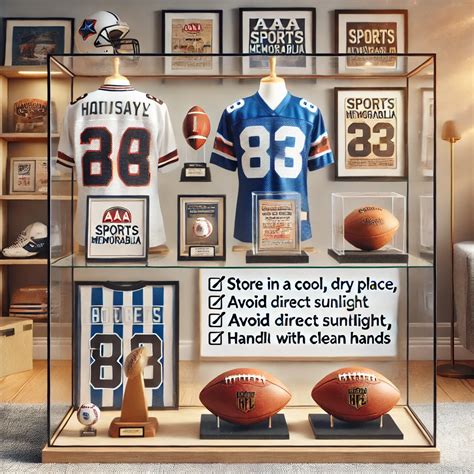 Tips for Properly Storing and Maintaining Your Sports Memorabilia – AAA ...