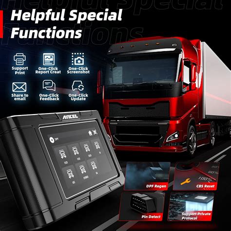 ANCEL Heavy Duty Truck Code Reader HD3200 Diesel | Ubuy India