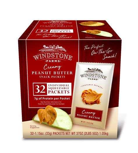 Windstone Farms Creamy Peanut Butter 32ct 1.15oz India | Ubuy