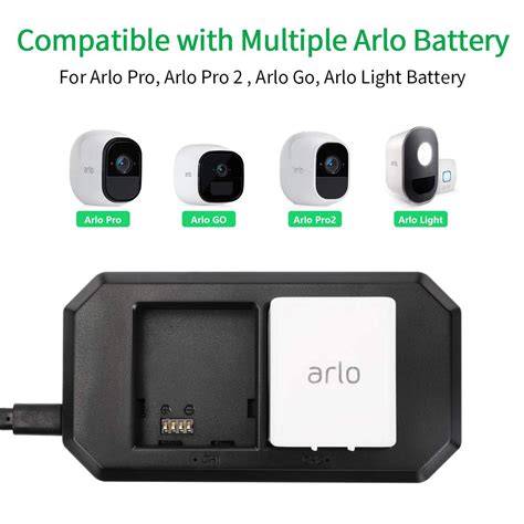 Arlo Pro Battery Charger 2 Port Charging Station with UK Plug – Morpilot