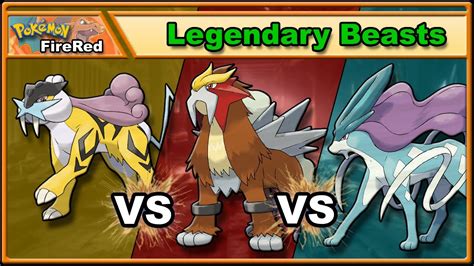Raikou VS Entei VS Suicune - The Gen 2 Legendary Beasts Solo Challenge ...