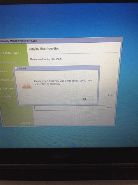 Acer System Recovery Key 的图像结果