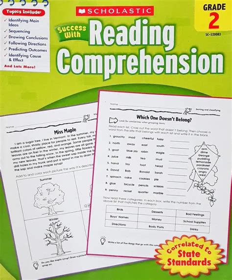 Success With Reading Comprehension Grade 2 (P) – Books and You