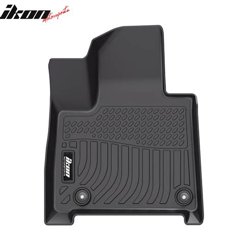 Fits 2024 Hyundai Santa Fe Hybrid All Weather TPE Floor Mats - Ikon ...
