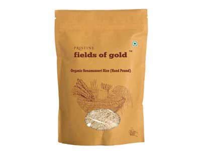 Organic Sonamasoori Rice (Hand Pound) (Pristine)