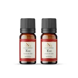 Nirvana Rose Aroma Oil 10ml (Pack of 2) | Premium Essential Oil for ...