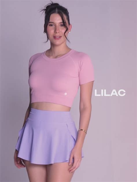 Lilac Swirl Tennis Skorts – CAVA Athleisure Pvt Ltd