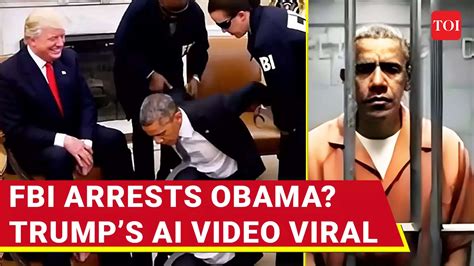 Trump Teases Obama Arrest By FBI As Tulsi Gabbard Hints At More Coup ...