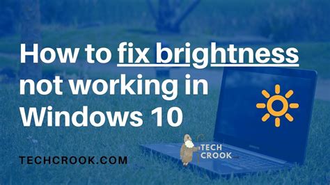 Image result for Fix Windows 10 Brightness Issue