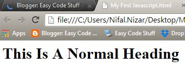 Image result for First JavaScript Code
