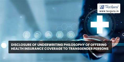 Disclosure of underwriting philosophy of offering Health Insurance ...