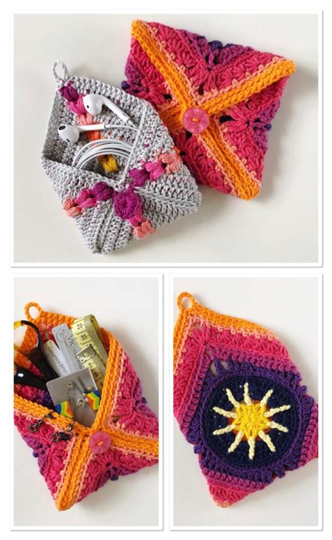 Image result for Crochet Pouch Tutorial