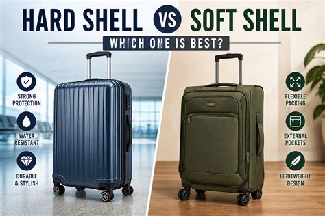 Hard Shell vs Soft Shell Luggage: Which Is Better for Travel? – My Store