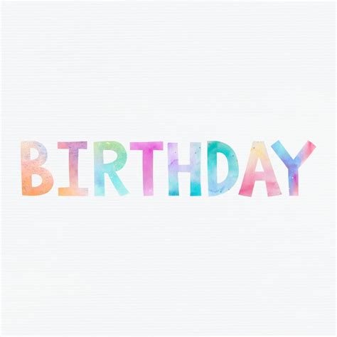 Happy birthday watercolor Images - Free Download on Freepik