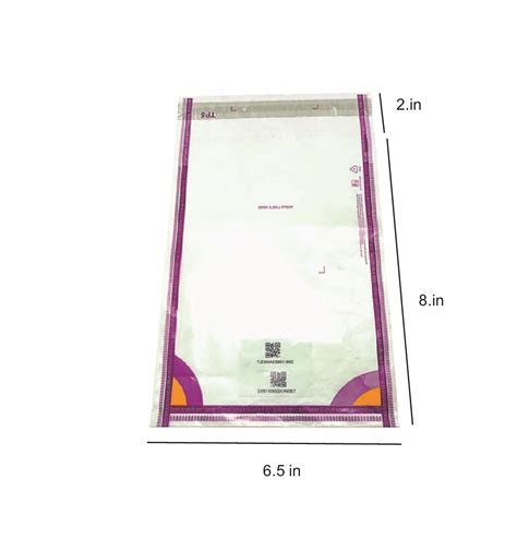 Meesho Transparent | 6.5×8 | Non POD – Global Parachem