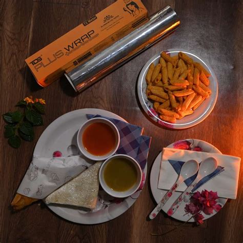 TDS PLUS WRAP 72 Meter Aluminium Foil Paper Roll | New Pack 1 _ New ...