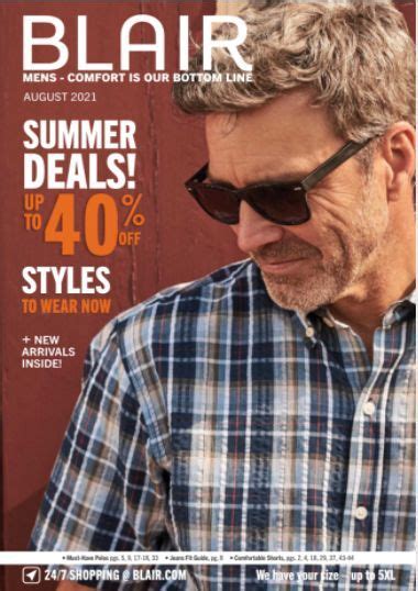 Order a Free Blair Men's Fashion Clothing Catalog | Request at Catalogs ...