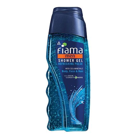 Buy Fiama Men Refreshing Pulse Shower Gel, with skin conditioners & sea ...