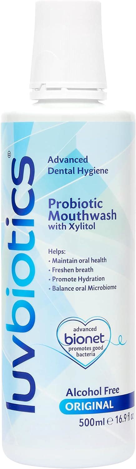 Luv Biotics Oral Probiotic Mouthwash with Xylitol - Fresh India | Ubuy