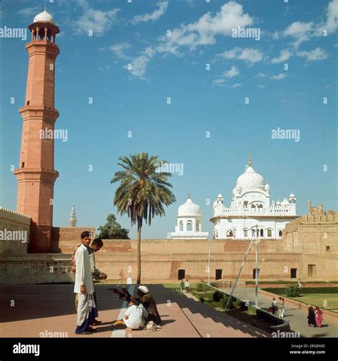 BADSHAHI MOSQUE, one of the largest mosques in the world, built by Emperor Aurangzeb. The design ...