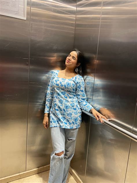 Morning Glory Corset Back Short Kurti – My Store