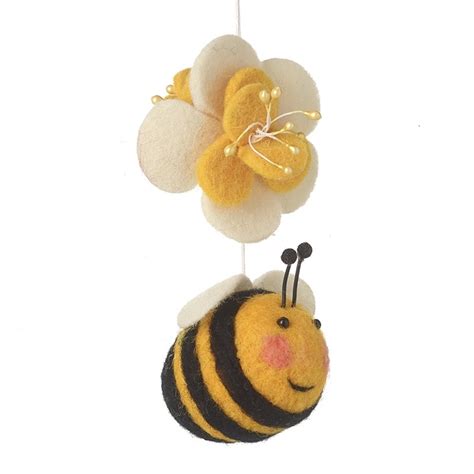 Heaven Sends Felt Bee Easter Decoration | Gifts Handpicked