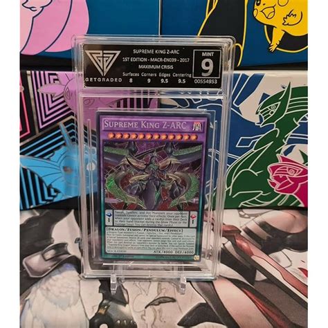 Buy Pendulum Fusion Yugioh Dimensional God Card Supreme King Z-Arc MACR ...