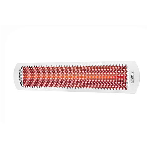 Bromic Tungsten Electric WHITE 44-Inch Patio Heater