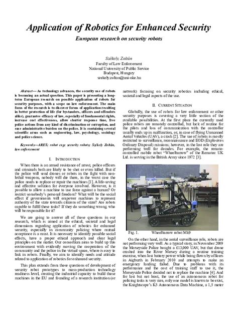 Applications of Robotics in Security 的图像结果