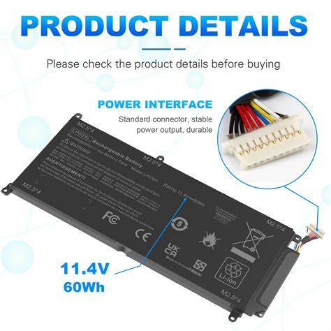 LP03XL Battery for HP Envy 15-AE 15-AH 14-J | Ubuy India