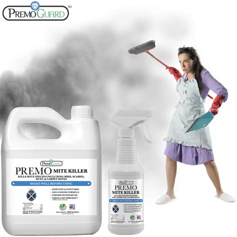 Buy Mite Killer Spray by Premo Guard 128 oz – Treatment for Dust Spider ...