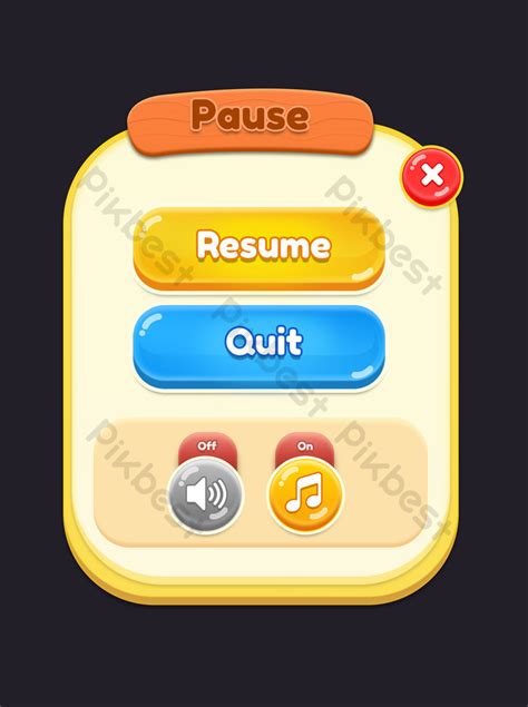 Image result for Pause Button Game