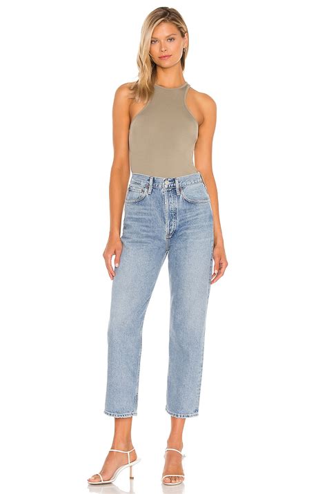 AGOLDE 90s Crop in Replica | REVOLVE