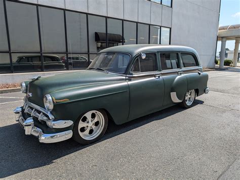 1954 Chevy Station Wagon Vintage Snapshots: Station Wagons In The