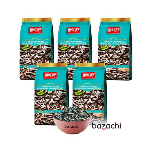 Meray Dakota Unsalted Sunflower Seeds 250g – bazachi