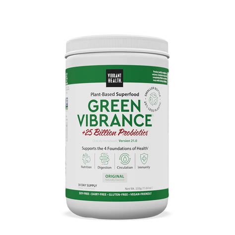 Green Vibrance - Plant Based Superfood Powder | Vibrant Health